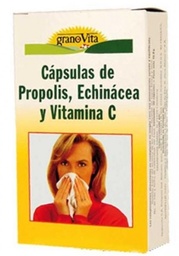 [75 cápsulas] CÁPSULAS DE PRÓPOLIS, ECHINACEA Y VITAMINA C