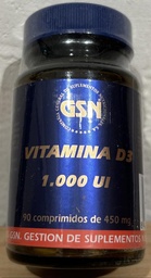 [90 comp] VITAMINA  D3 1000 U.I.